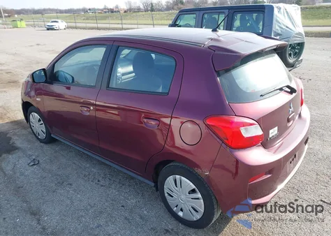 2017 Mitsubishi Mirage Es из США, поврежденный, VIN ML32A3HJ6HH005532